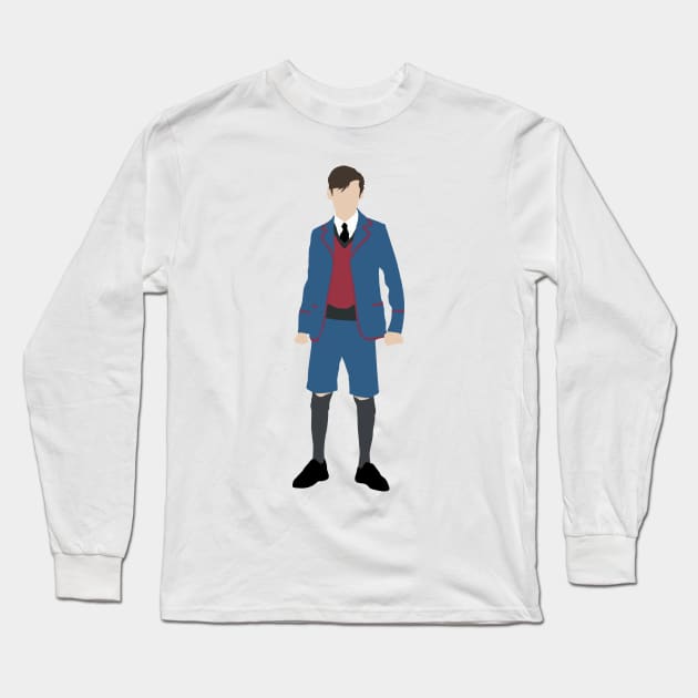 Number 5 Long Sleeve T-Shirt by FutureSpaceDesigns